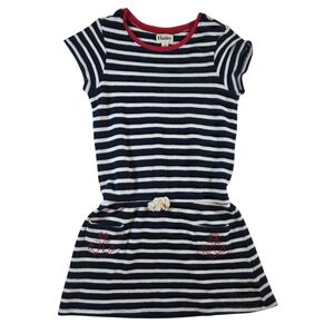 ⭐️Hatley Blue and White Nautical Theme Dress Size 5